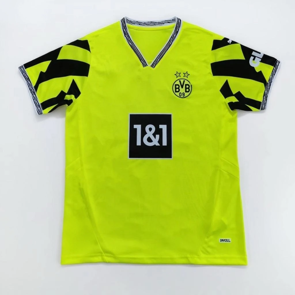 2526赛季新款多特足球服主客场足球短袖球衣球迷夏季圆领训练服