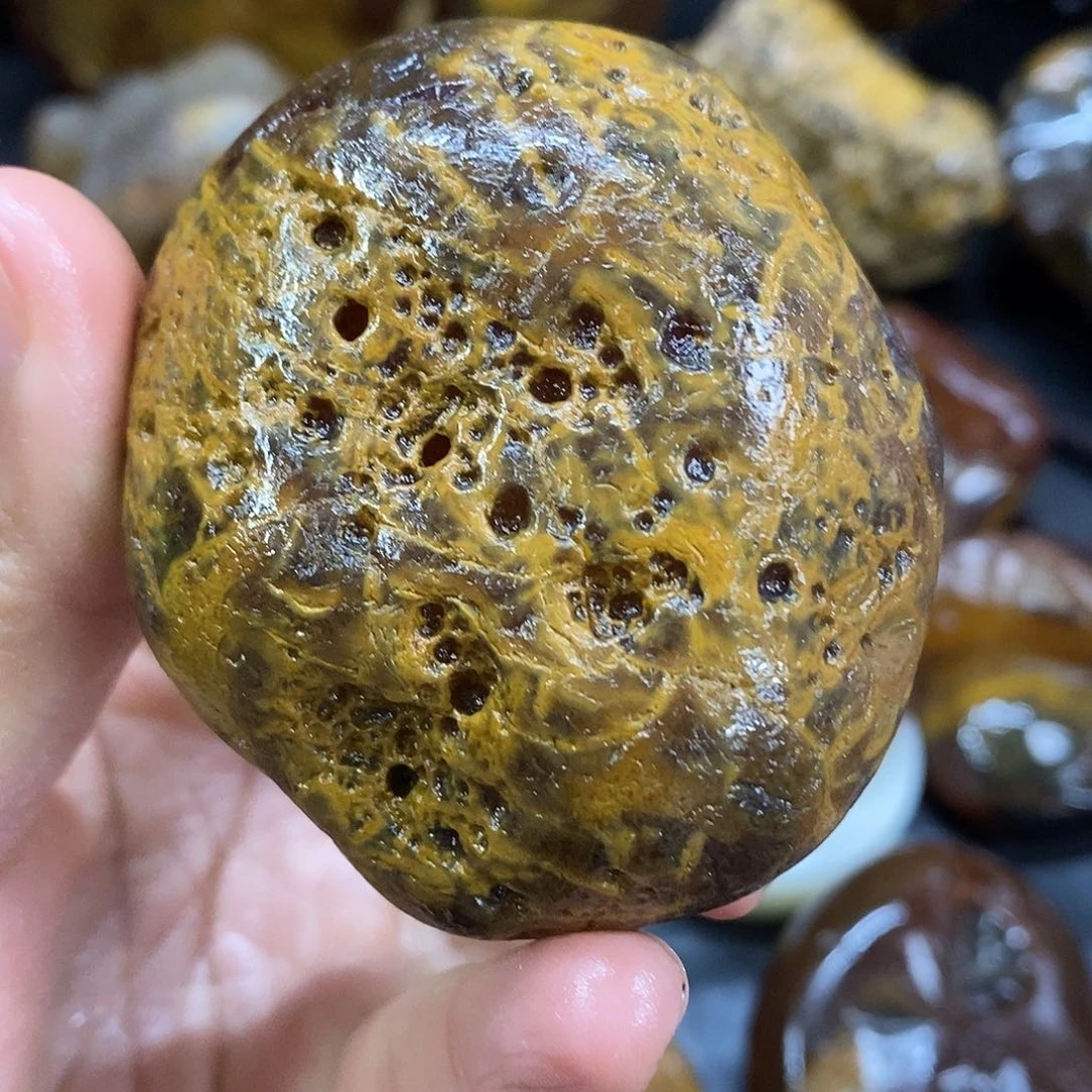 玛瑙/玉髓未镶嵌手把件
