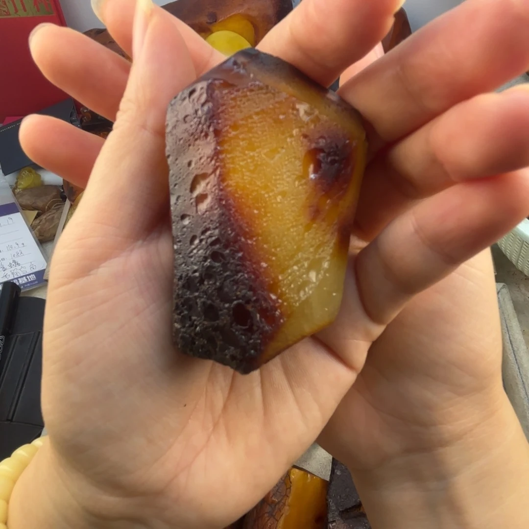 倔***头未镶嵌定制琥珀定制琥珀蜜蜡未镶嵌