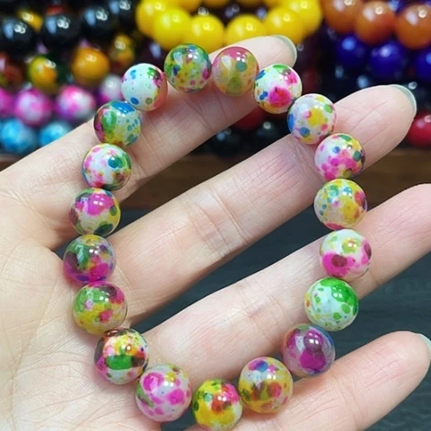 玛瑙未镶嵌手饰七彩药王藏红花10