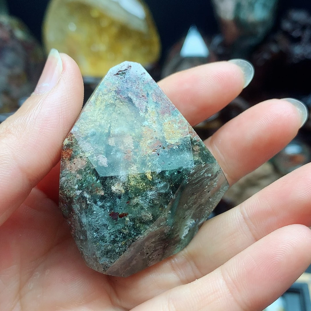 水晶珠宝半成品未镶嵌