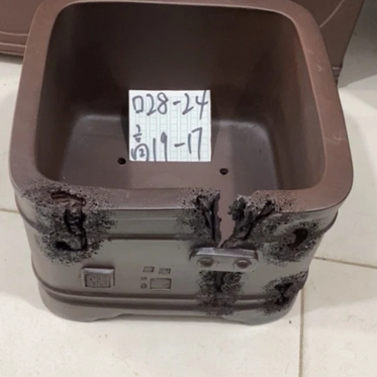 紫砂花盆宜兴紫砂花盆产地直销