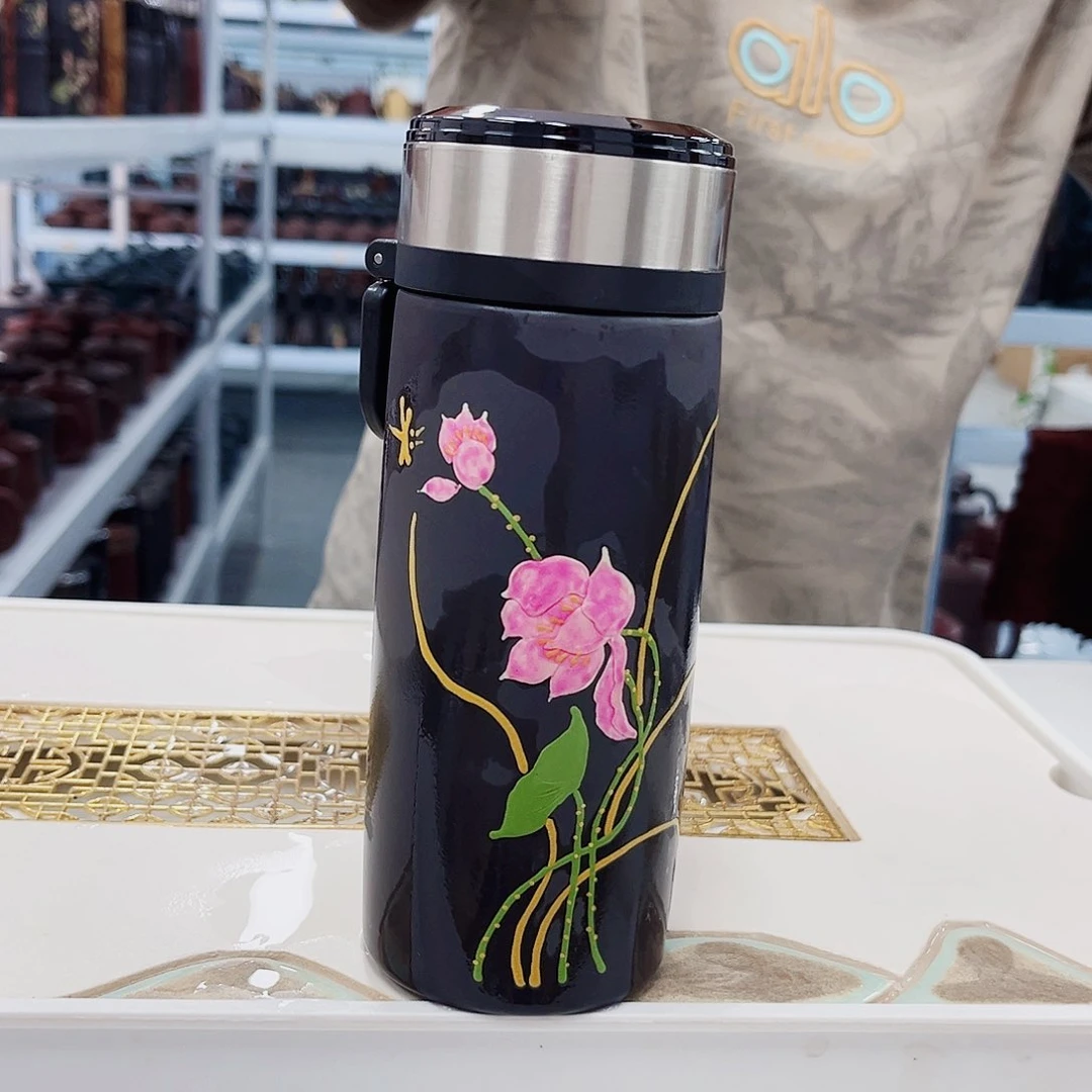 茶杯紫砂小巧“荷花”杯