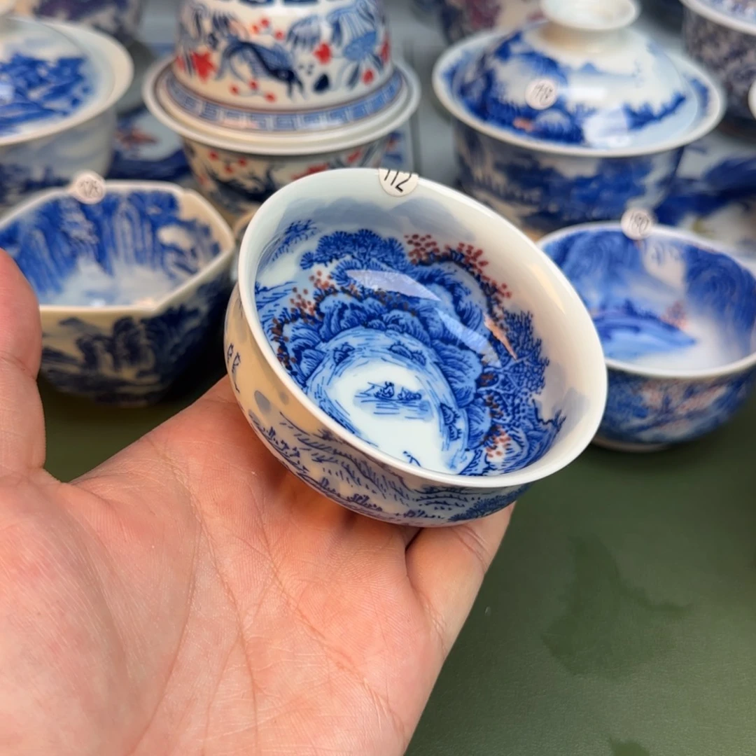 彦祖纯手工手绘茶具112