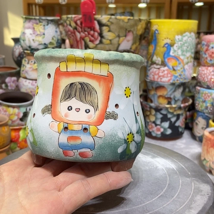 景德镇艺术手绘作品