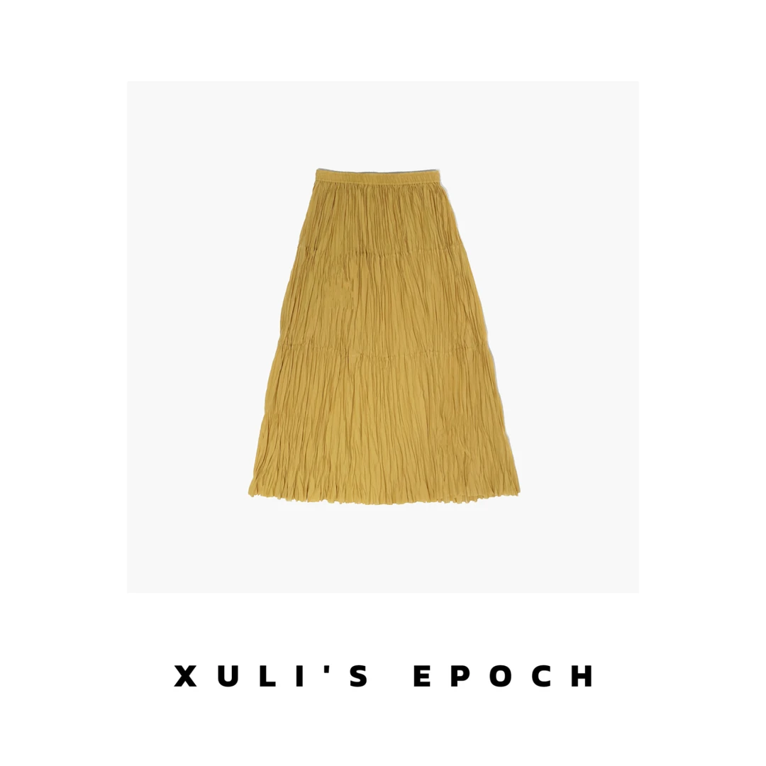 XULI'S EPOCH面膜百褶半裙·发回来拉黑·3362-1