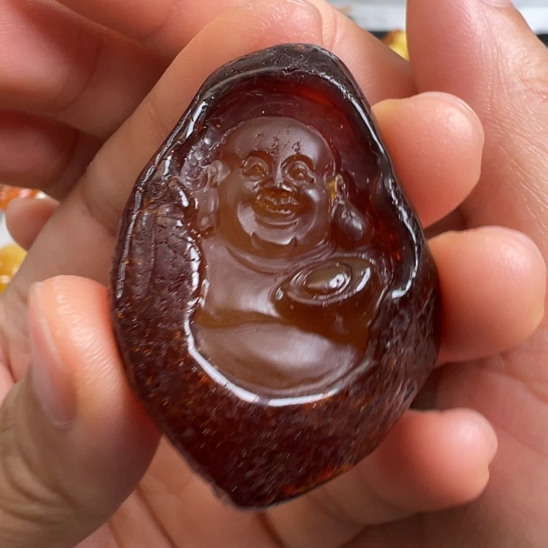 未镶嵌琥珀裸石琥珀