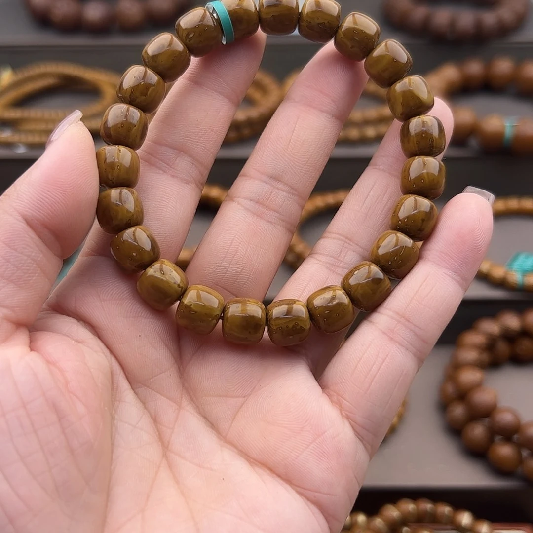 紫金鼠手串10实心老邢微瑕