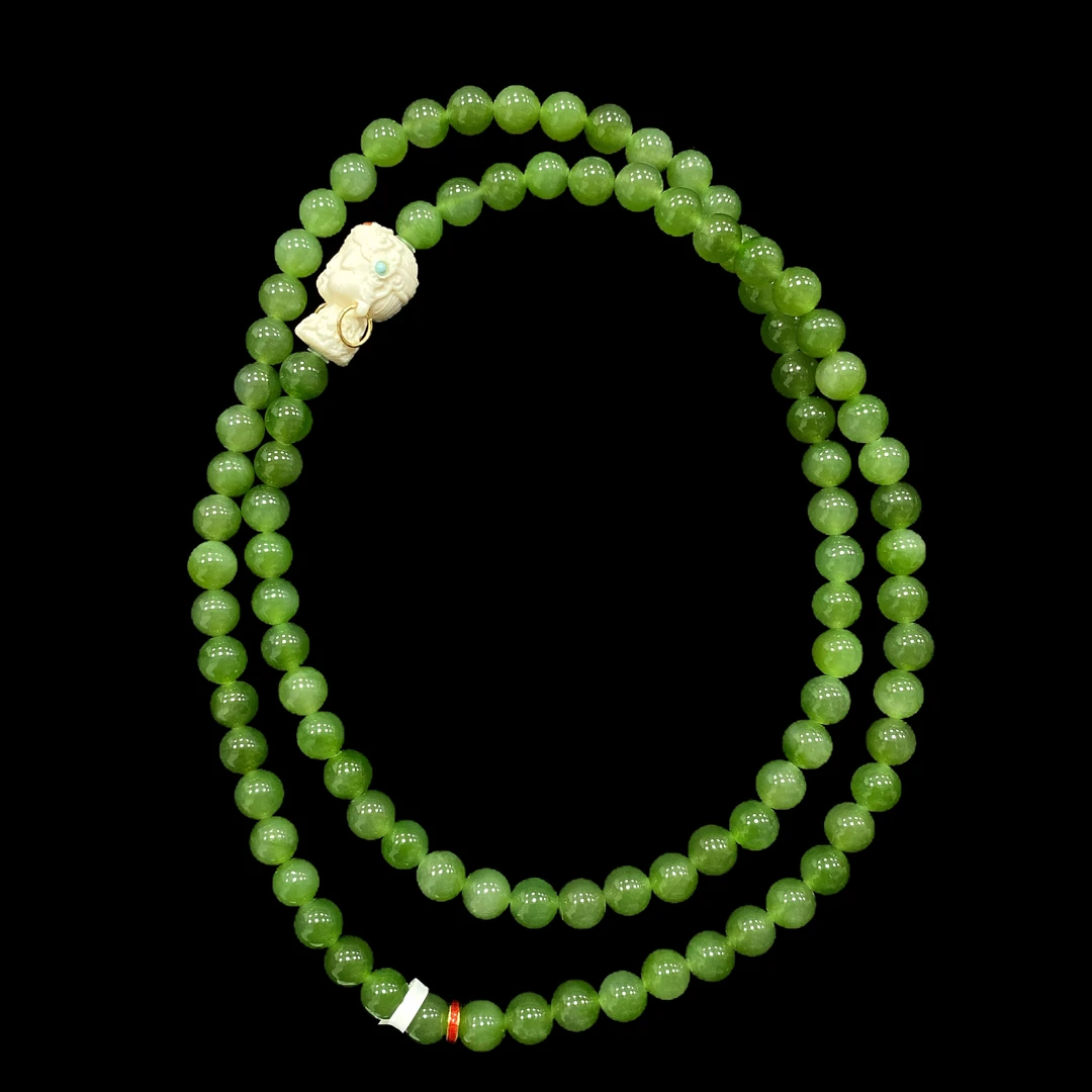 V7881碧玉手串孤品