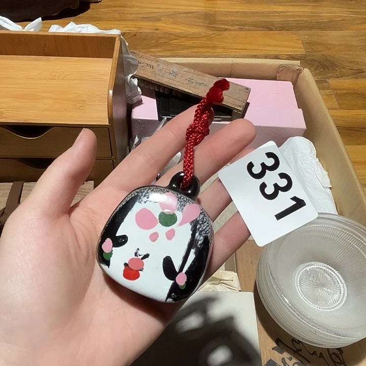 瓷片呀工艺品摆件瓷器摆件正能量