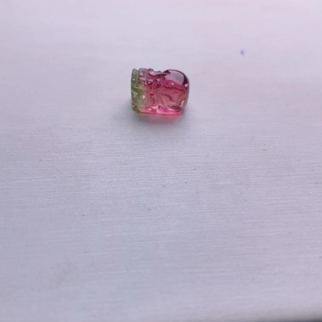 未镶嵌貔貅碧玺碧玺A貔貅