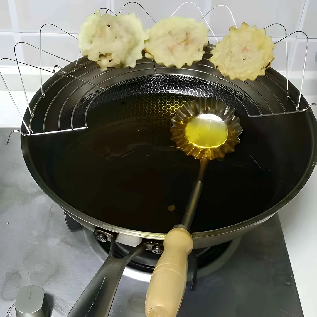 【御慕】不锈钢模具油墩子萝卜丝饼油炸香粑粑饷滋端子工具勺多功能