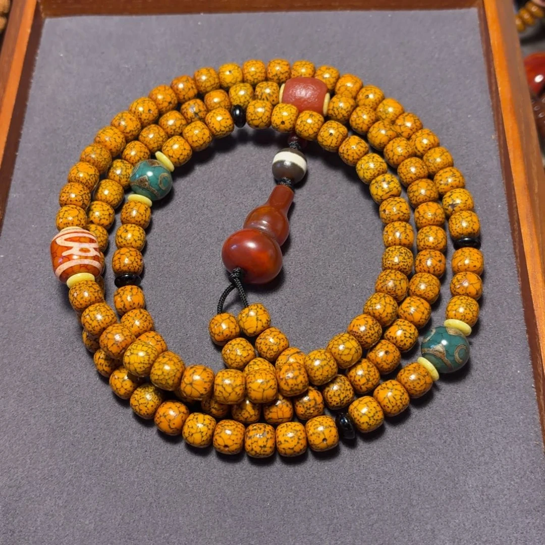 星月菩提吊坠老星月脖挂9-10mm