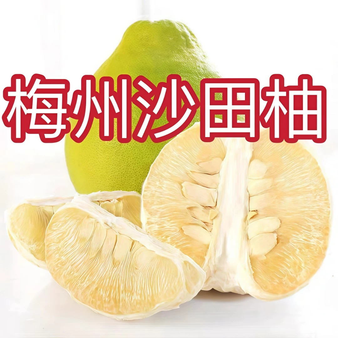 【纯甜无酸】正宗梅州沙田柚自家果园现摘现发自然成熟果