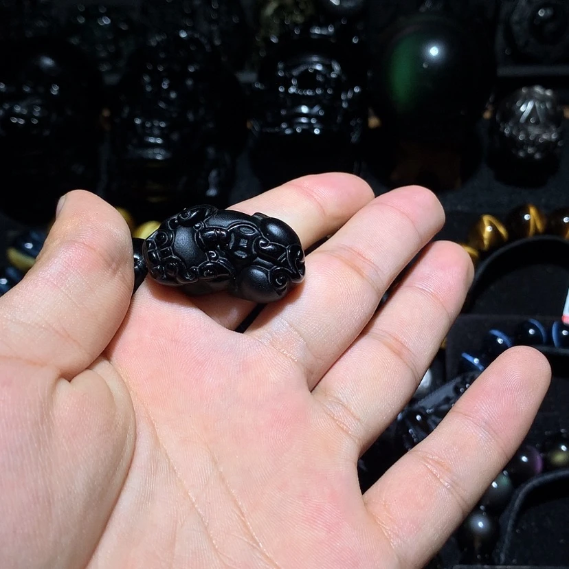 【闪购商品】未镶嵌黑曜岩珠宝奇石