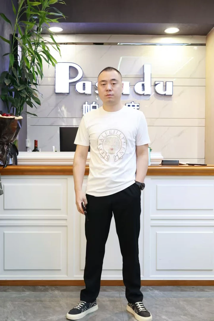 帕萨度夏季男士时尚休闲圆领T恤MG5616