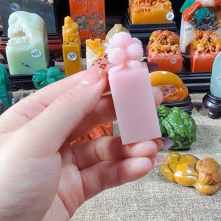 冬***雪印石寿山石寿山石印章