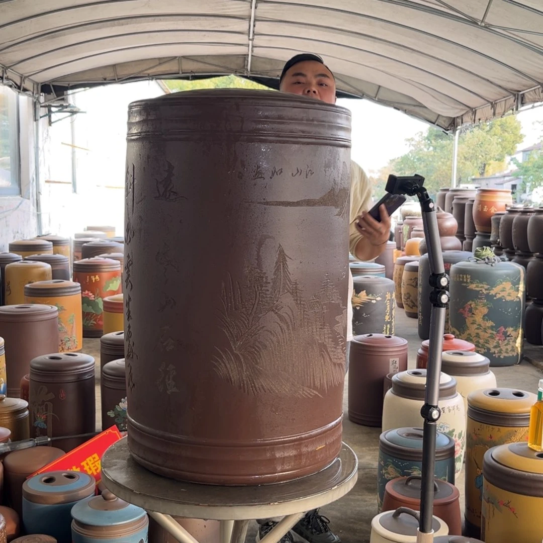 茶叶罐紫砂紫砂罐