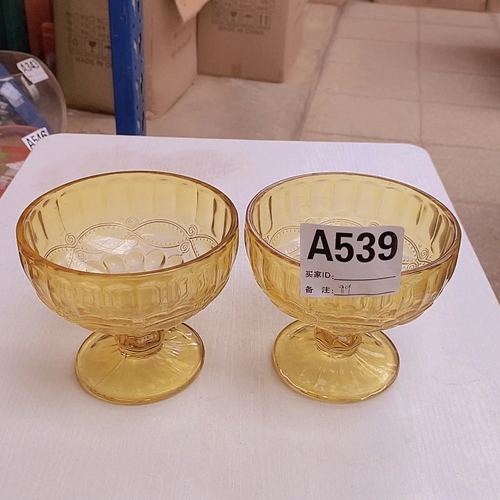 玻璃手工艺品高11.12一对