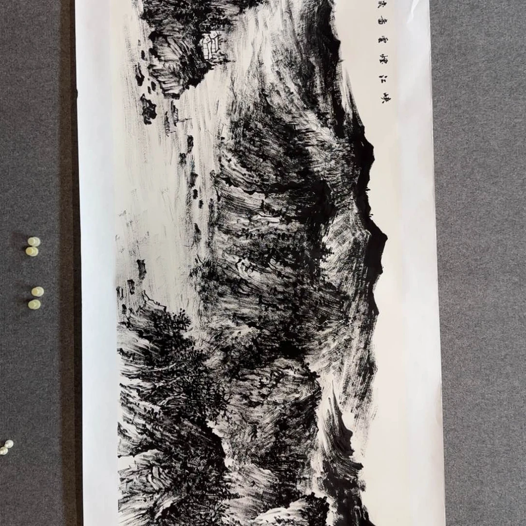 国画张宇老师手绘作品