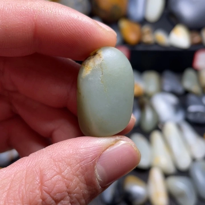 和田玉未镶嵌挂件53