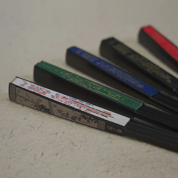 五雷  手绘传统创意折扇