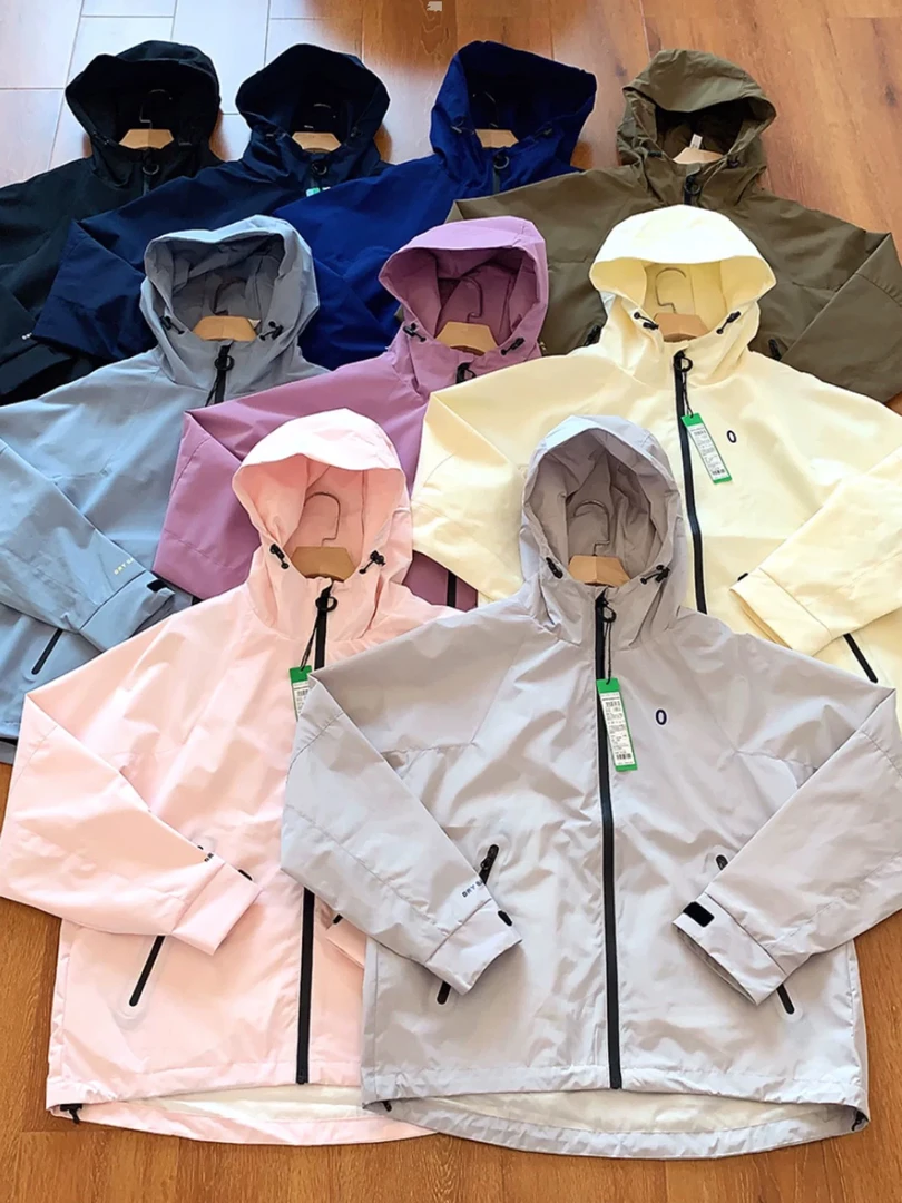 【醒醒专属】AD1071】户外多巴胺连帽女款夹克外套软壳衣防风防泼水