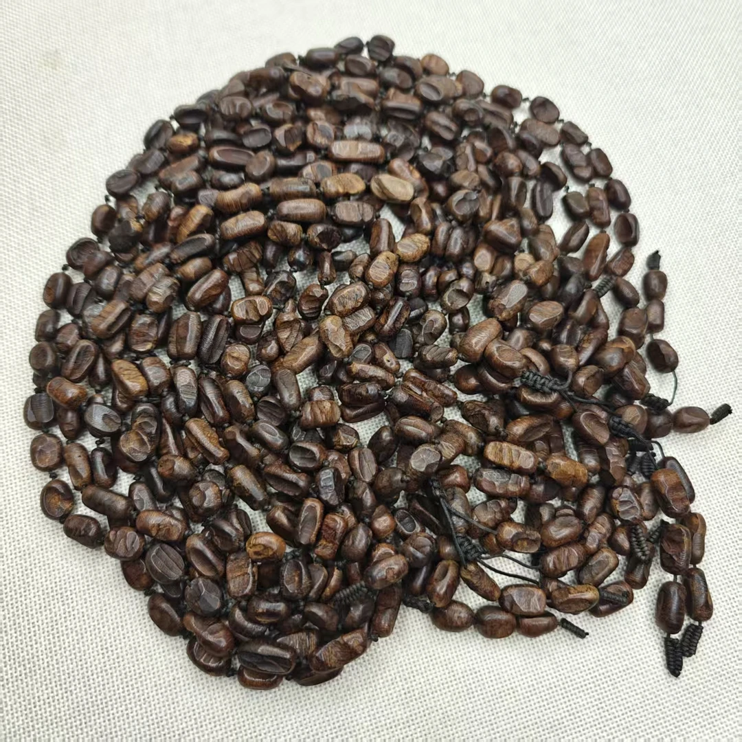 沉香【金腾婷婷】斯里兰卡红土沉香随型多圈手串 多样性发其一