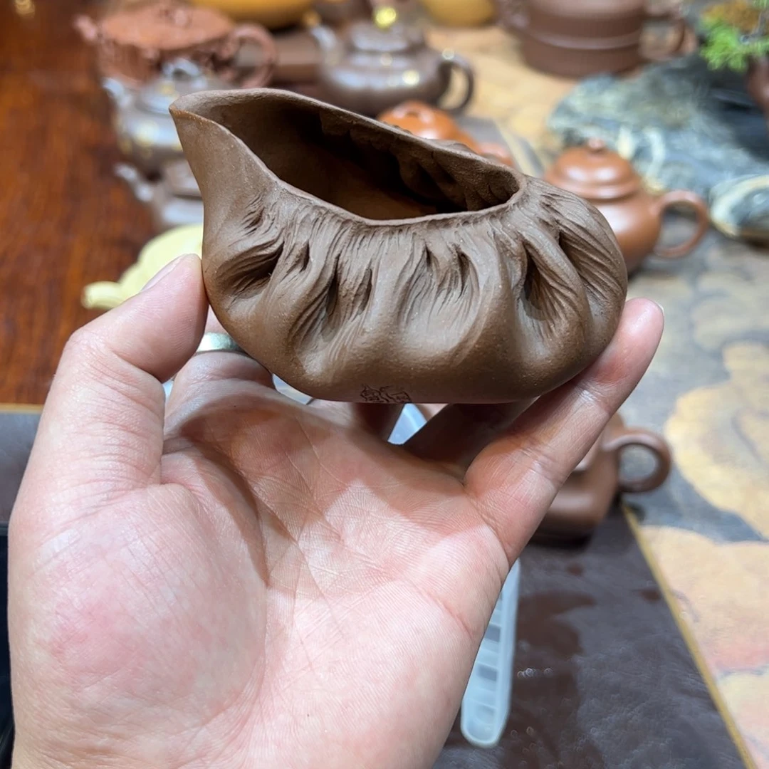 紫砂茶壶杰****轮精工手工紫砂茶具