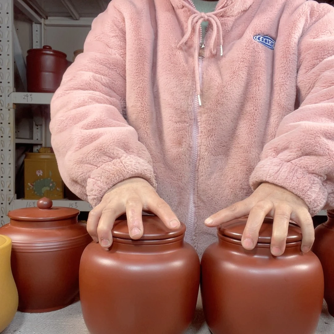 紫砂茶叶罐爱****）今天晚上