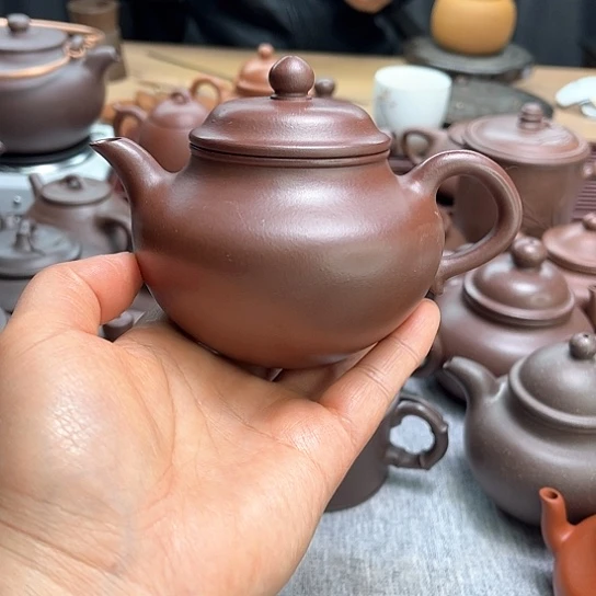 紫砂茶壶本山原矿