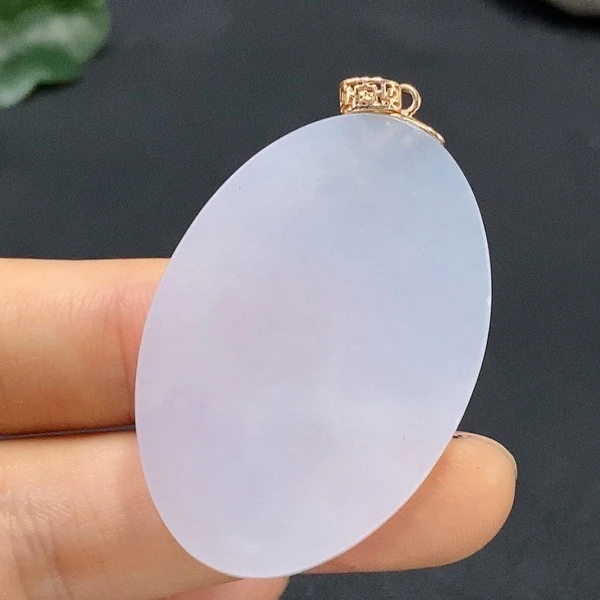 C3-天然A货翡翠-无事牌