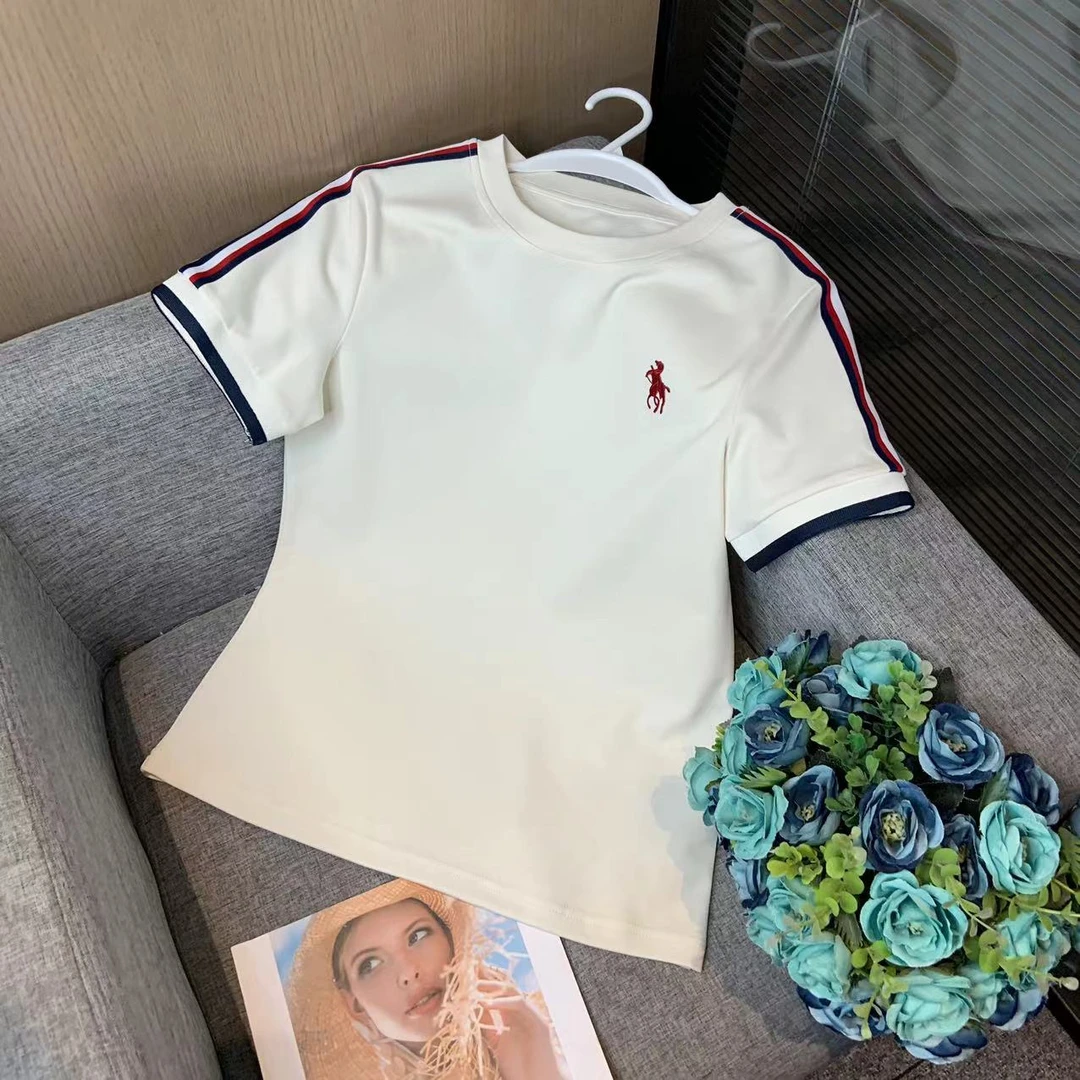 新款时尚设计感女款半袖T恤-M80038