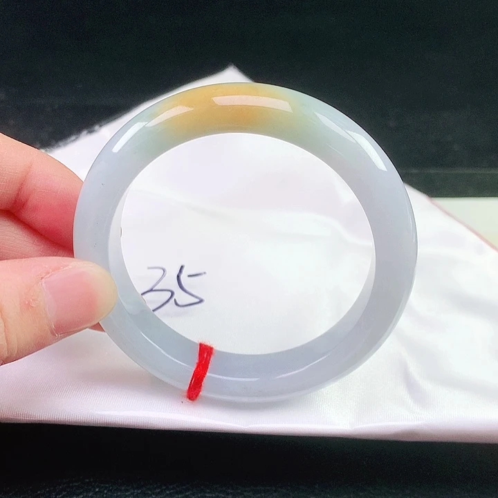 未镶嵌手镯翡翠53圈口