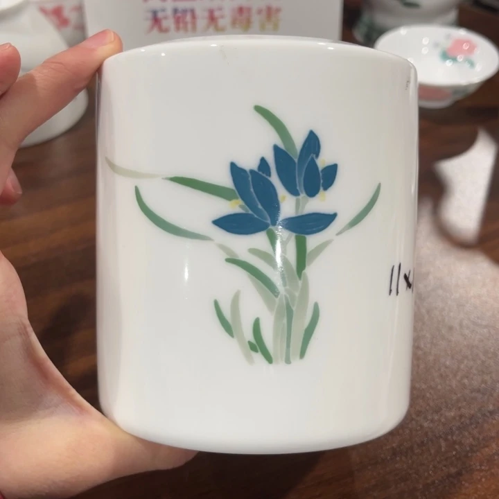 醴陵高温瓷器手绘