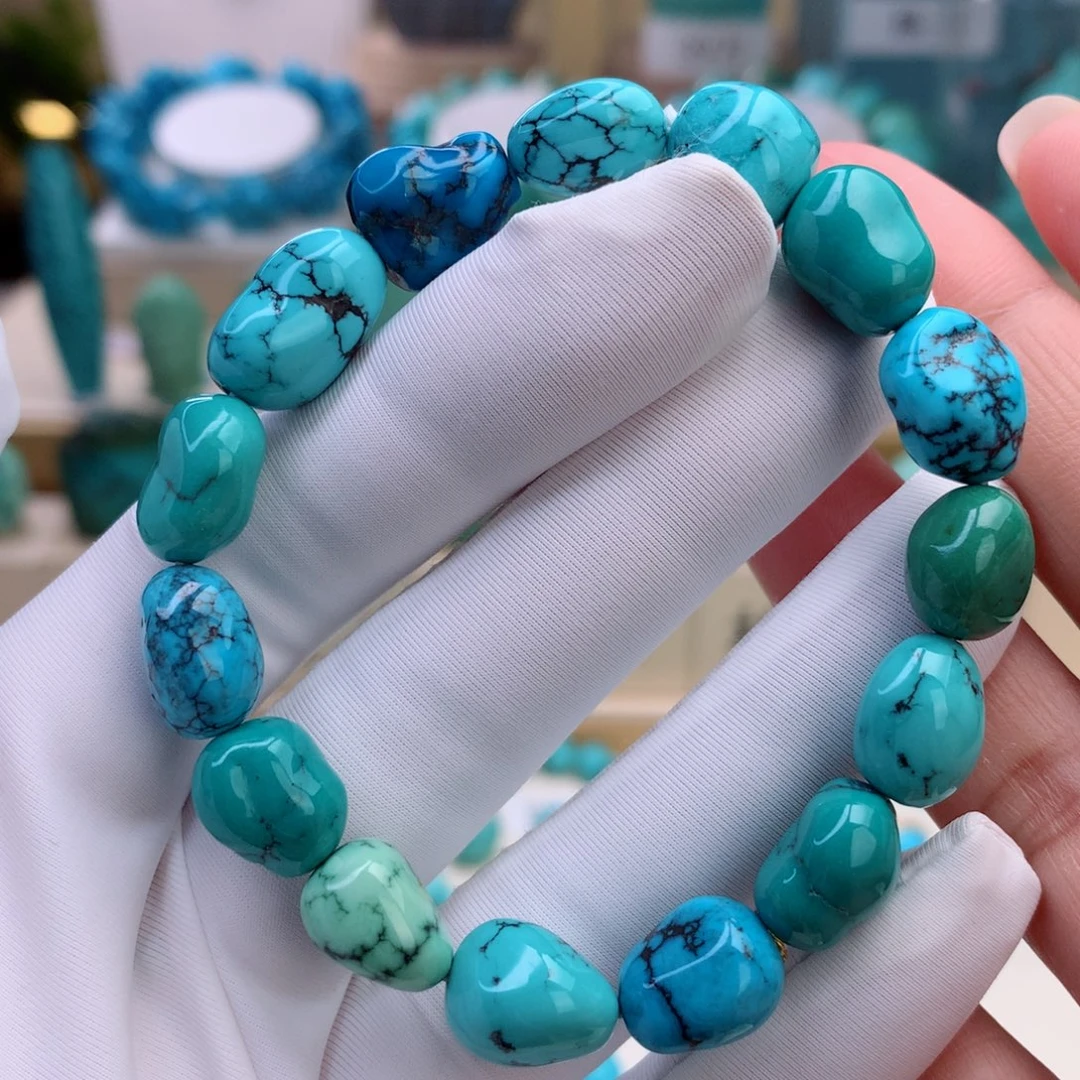 绿松石未镶嵌挂件