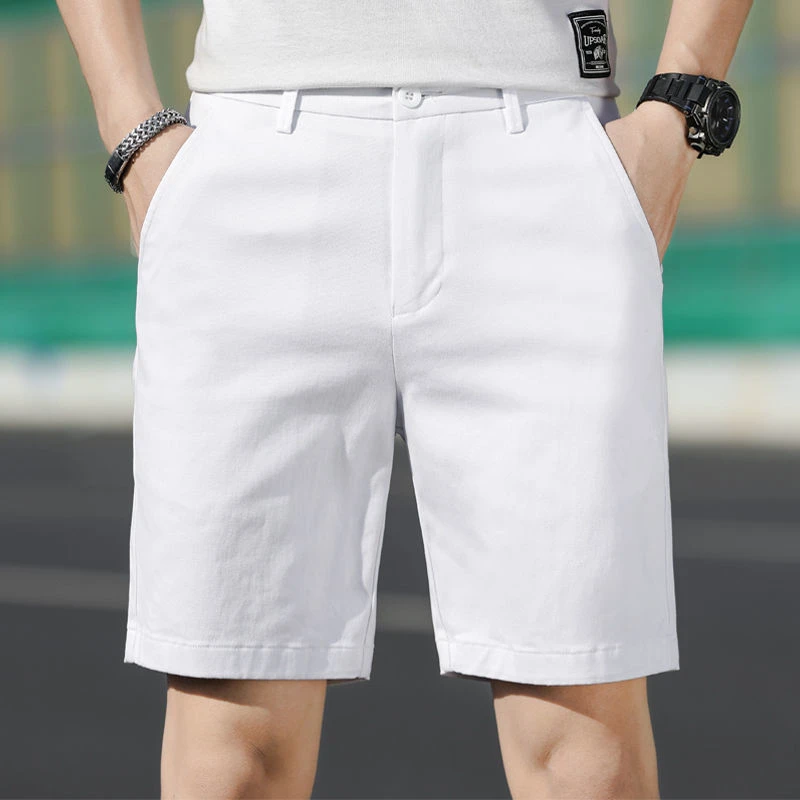 2025夏季新款休闲短裤男宽松直筒男装薄款裤子外穿男士百搭五分裤