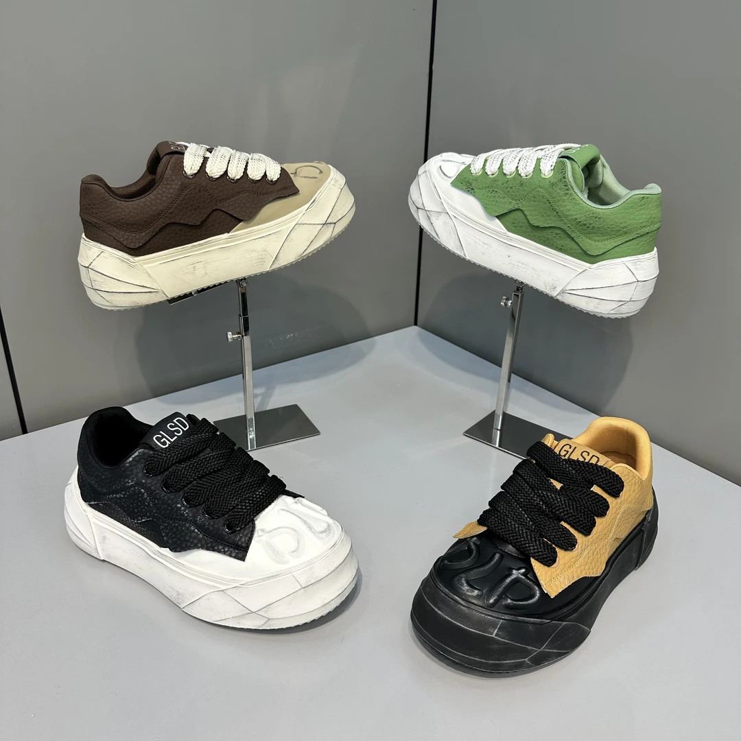 欧洲站潮牌男士时尚舒适日常小众青春百搭休闲潮流潮鞋（皮鞋尺码）