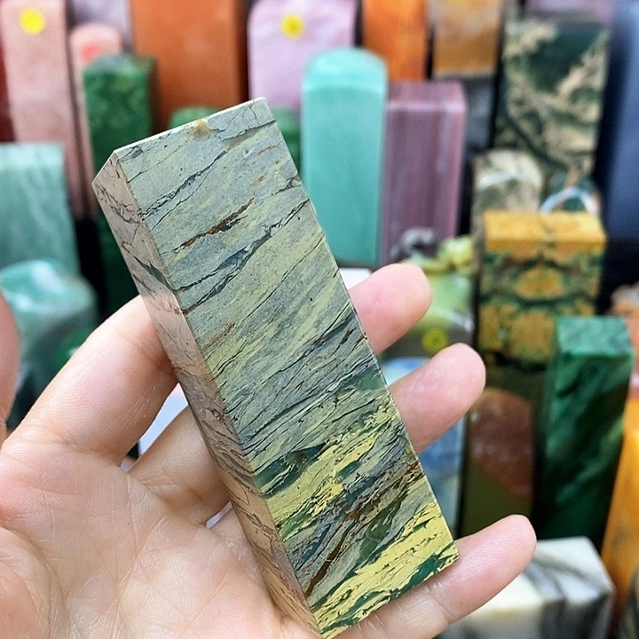 药***胡青田石印石四川石头