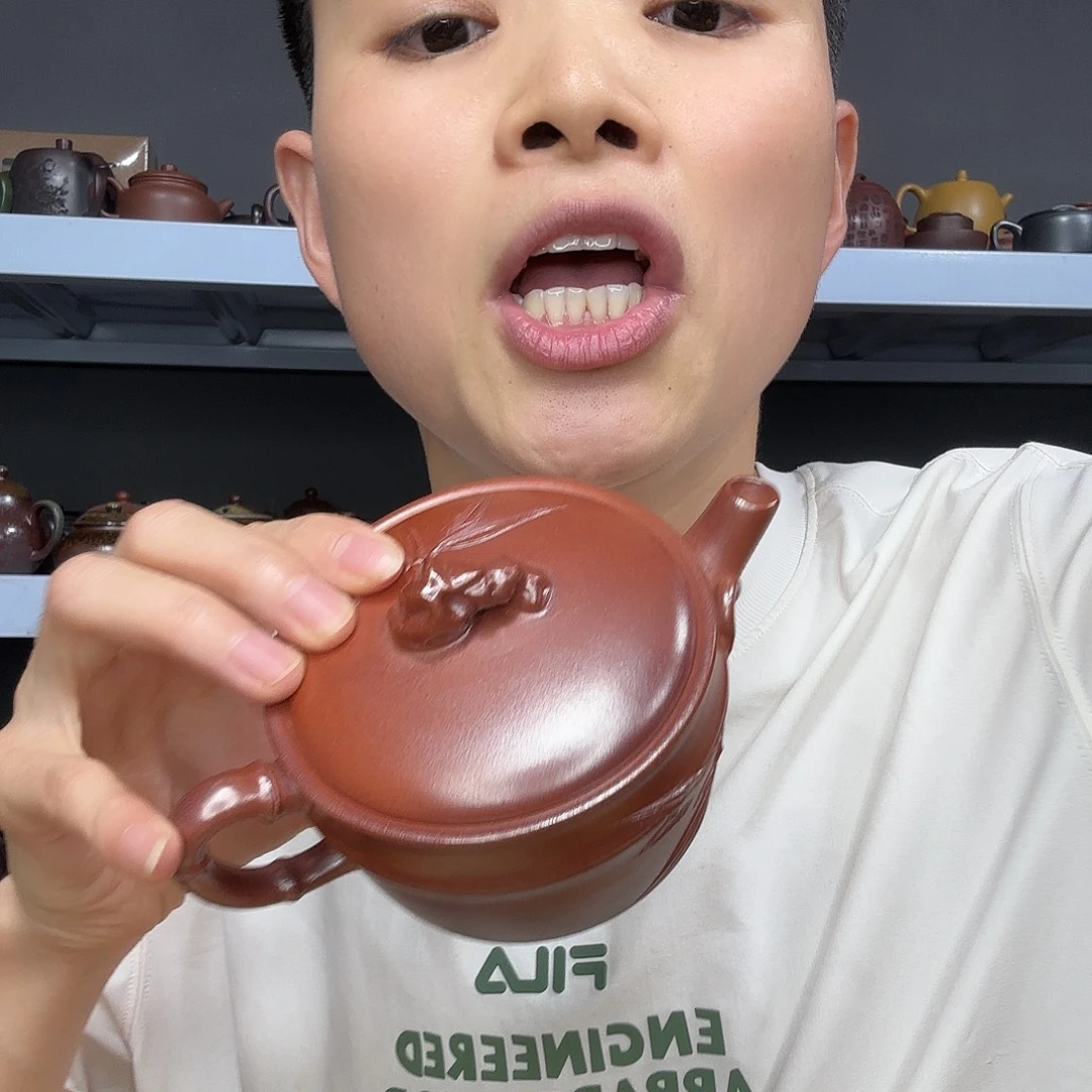 茶壶紫砂民间手艺人全手工制作