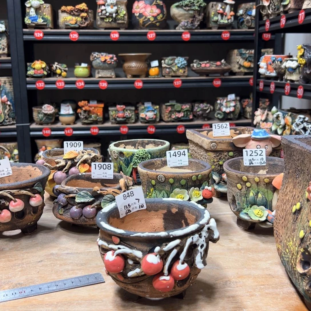 陶848 微瑕号，雨田花器