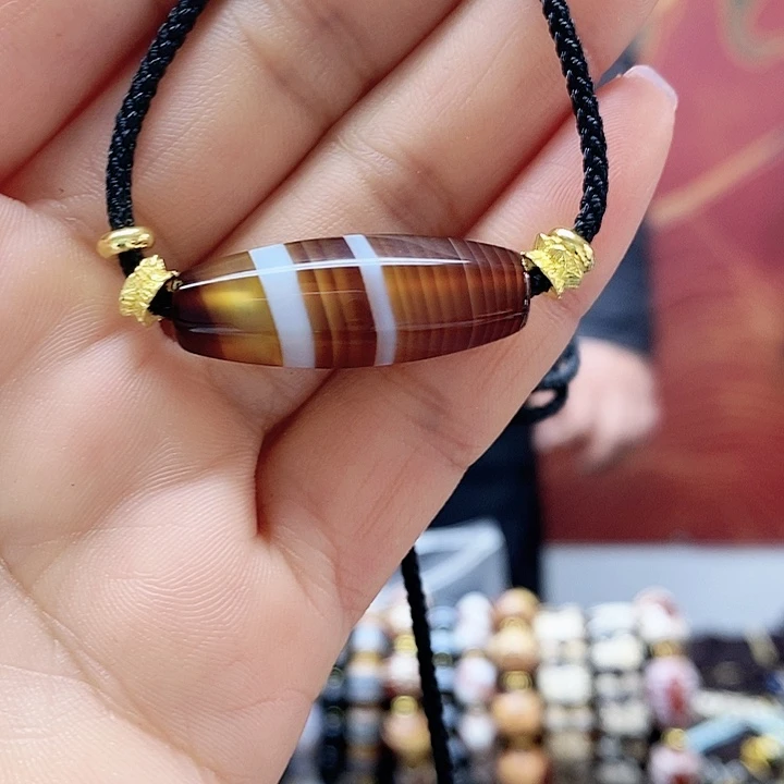 玛瑙/玉髓合金颈饰