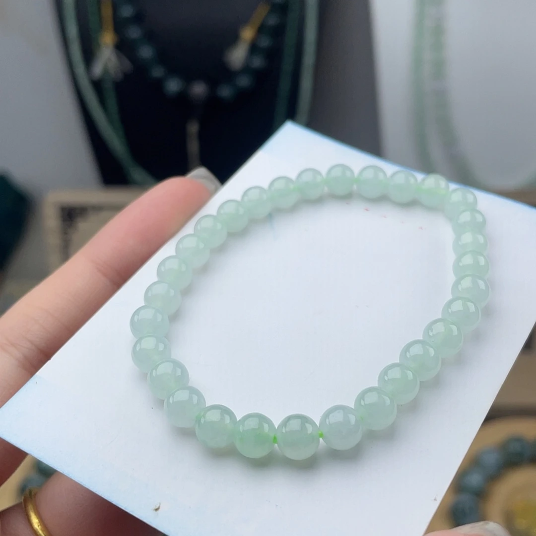 翡翠未镶嵌颈饰0008