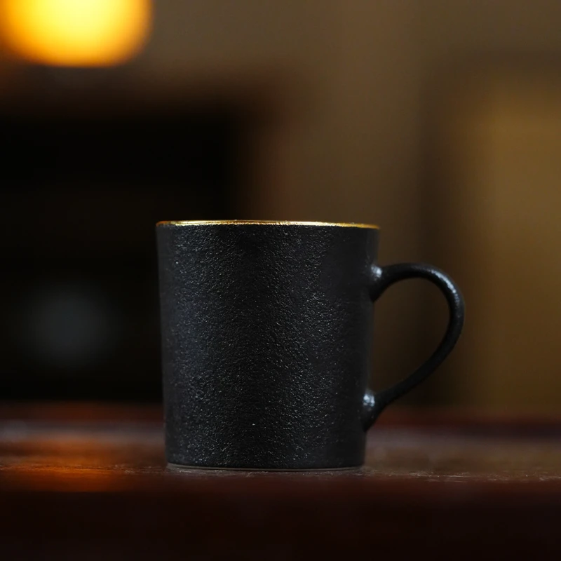 【悦生活】炫黑-雲由山坊-咖啡杯100cc（雲由S0432）