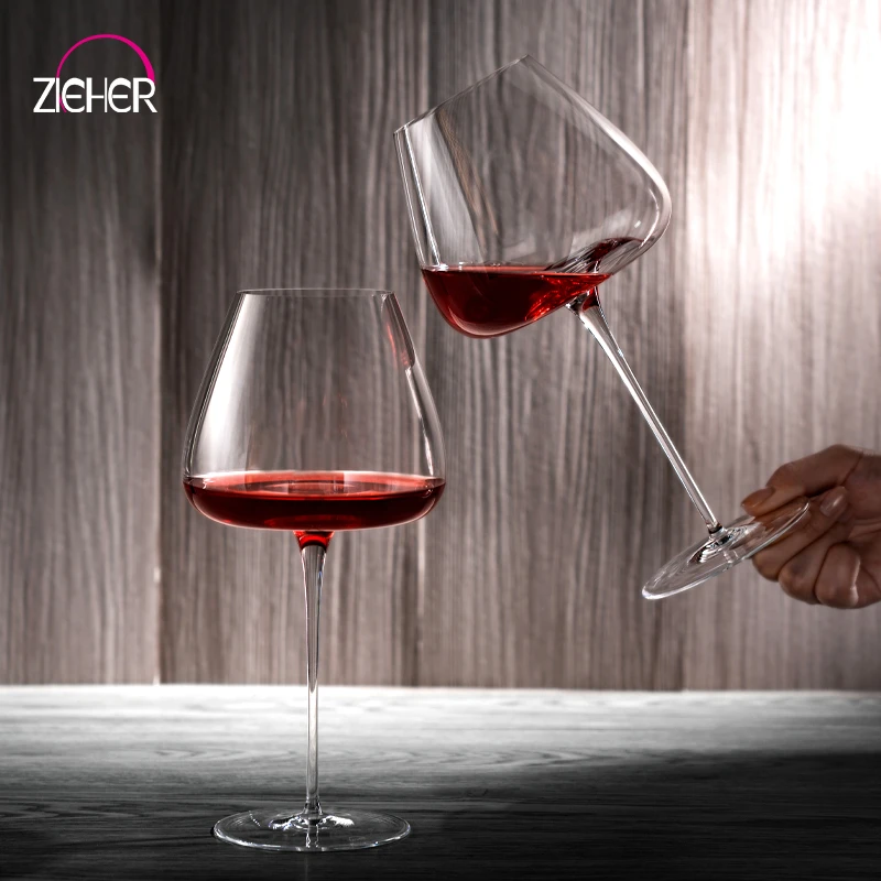 德国进口Zieher手工水晶红酒杯高档轻奢高脚葡萄酒杯专业品酒杯
