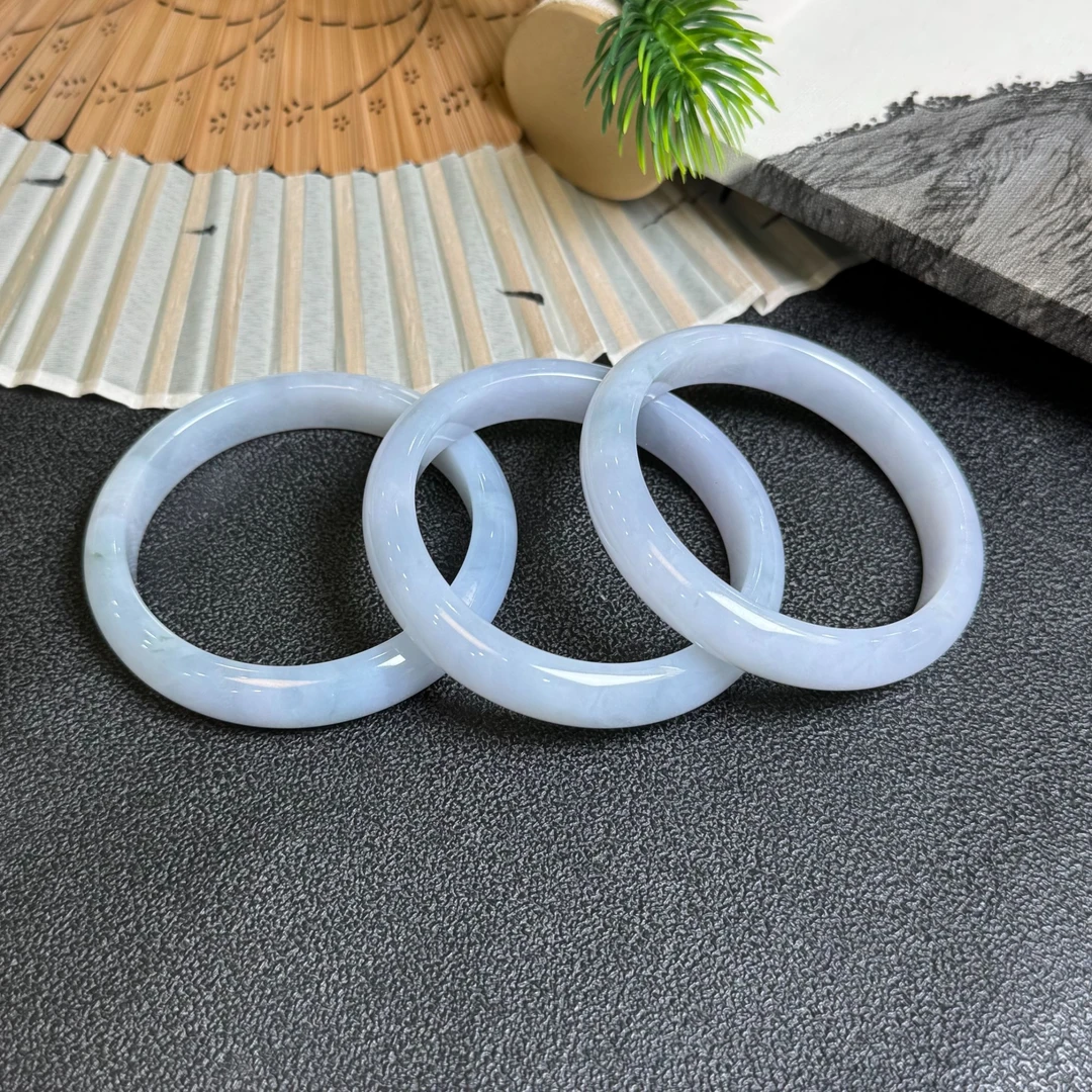 【豪哥鉴宝】K749-7手镯天然缅甸A货翡翠多样性发一件