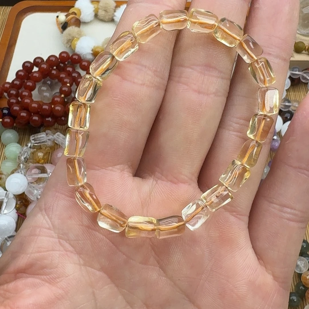 k***爷银S925镶嵌水晶手链