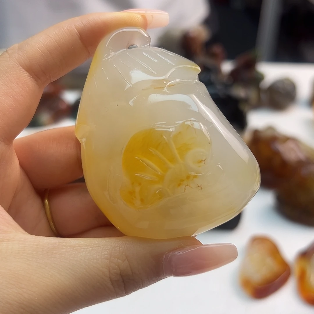 玛瑙/玉髓未镶嵌颈饰