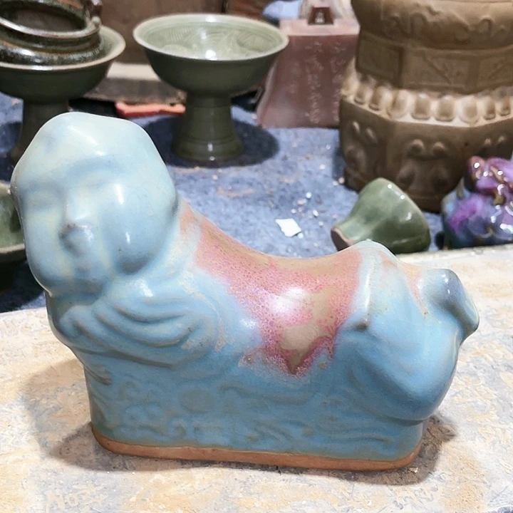 瓦当摆件摆件茶桌茶台陶瓷