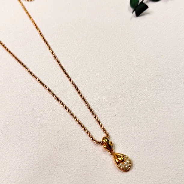 90新 DIOR/迪奥 【六六中古】孤品复古项链th8454链长39-45